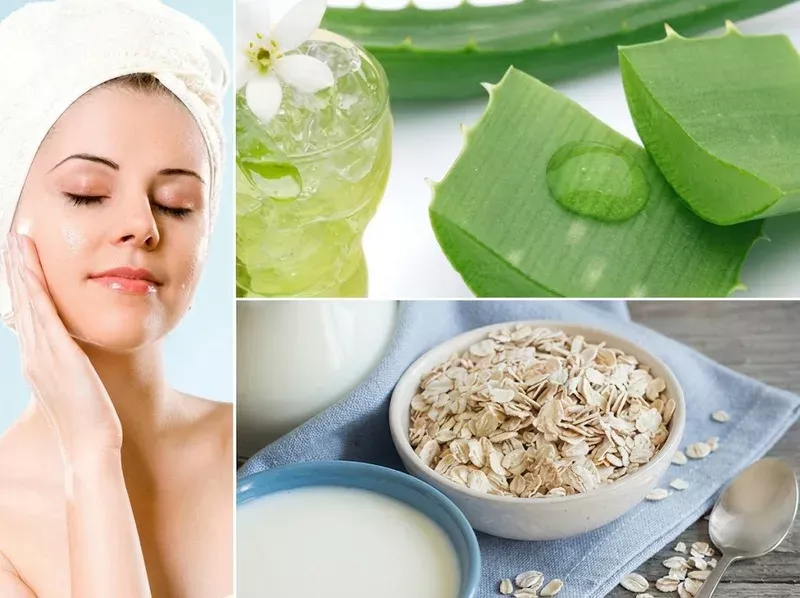 Mặt nạ nha đam yến mạch tạo hỗn hợp sệt, dễ sử dụng tại nhà