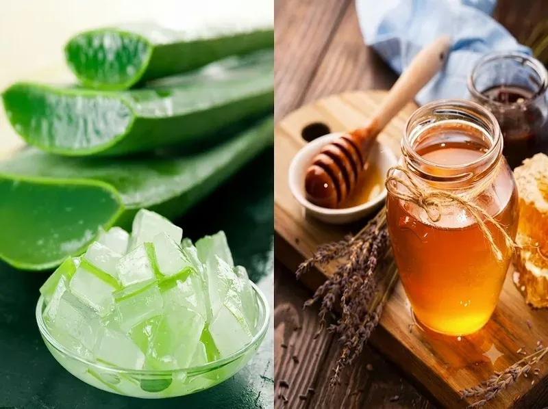 Mặt nạ nha đam mật ong là công thức chăm sóc da đơn giản tại nhà