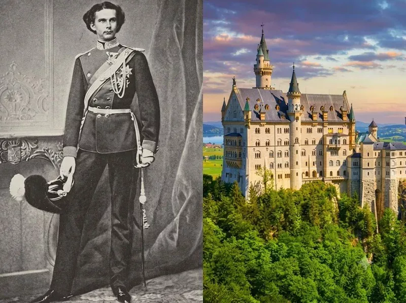 Vua Ludwig II khởi công xây dựng lâu đài Neuschwanstein vào năm 1869.