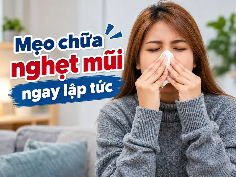 Hiểu đúng mẹo chữa nghẹt mũi ngay lập tức trước khi áp dụng