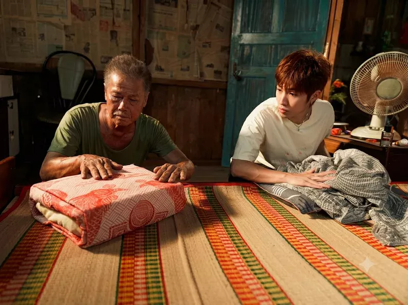 Cao Minh và Cody Nam Võ tạo điểm nhấn cho mối quan hệ ông cháu